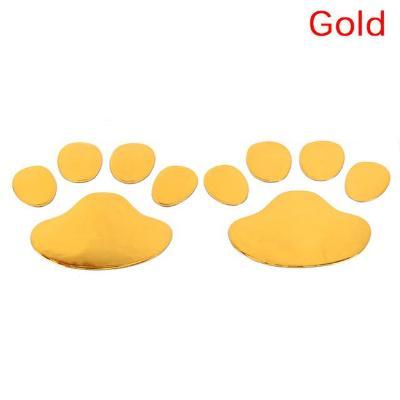 gold funny kitty car decals