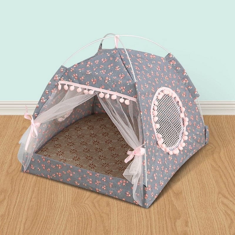 safe and durable cat tent bed for indoor use

