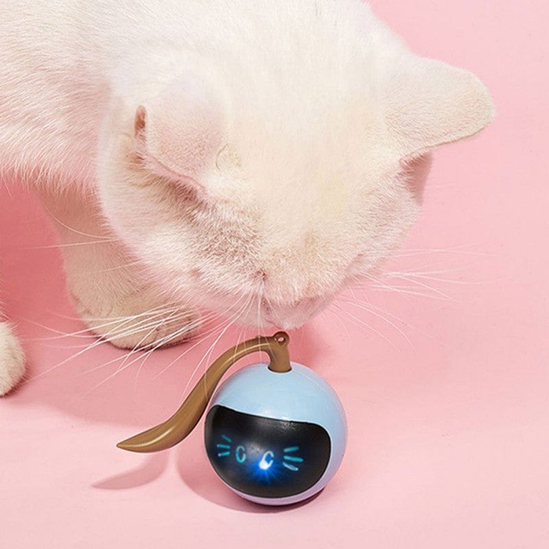 Self-rotating cat ball with intelligent technology cats toy automatic magic ball