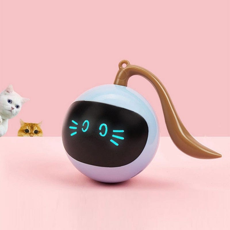 Innovative self-rotating smart cat ball for play Automatic Smart Cat Toy USB Interactive Electric Jumping Ball Self Rotating Toys Rolling Jumping Ball For Pet Kitten Dog Kids
